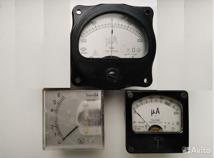 Электроизмерительные приборы СССР