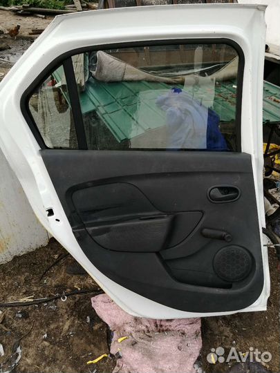 Дверь renault logan 2