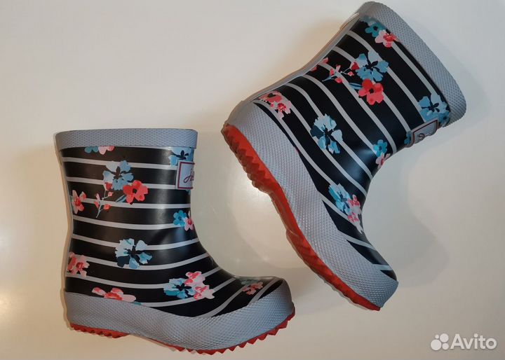 Резиновые сапоги для девочки Joules