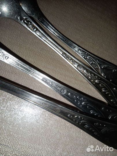 Столовые приборы мельхиор мнц СССР