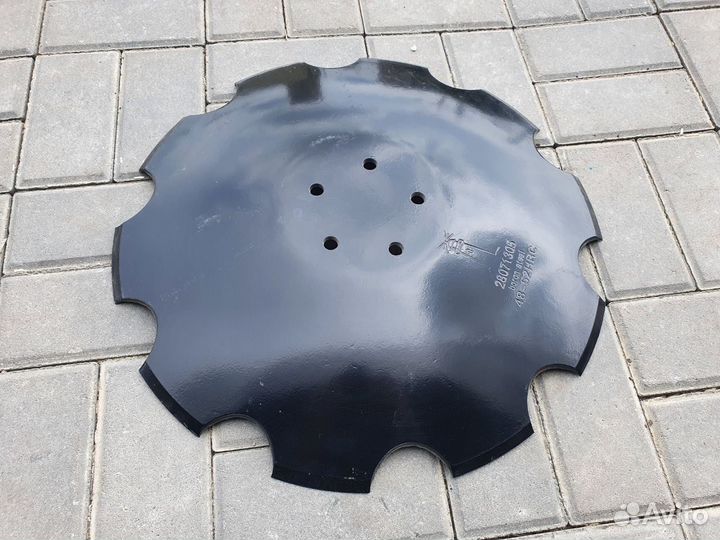 Диск бороны 510х6 зубчатый Horsch