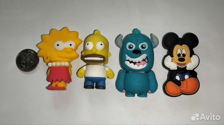 32 gb/ 8gb мультгерои USB флэшка(карта памяти)