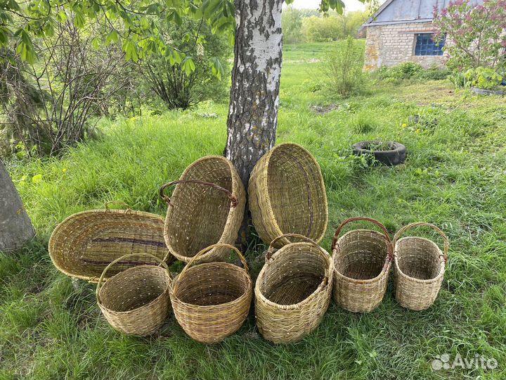 Плетеные корзинки