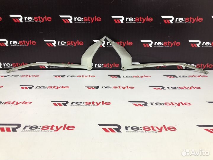 Ресницы фар Toyota Land Cruiser Prado 150 17+ Черн