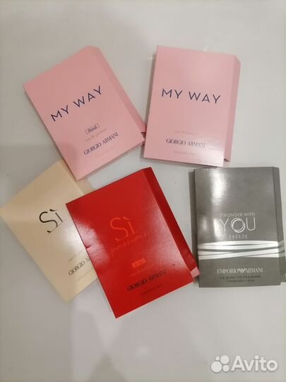 Пробники giorgio Armani 1,2мл