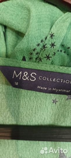 Платья макси M&S вискоза р 48-50