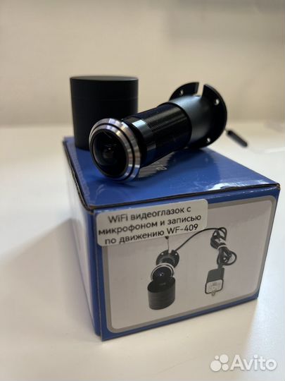 Дверной видеоглазок WiFi с записью и оповещением