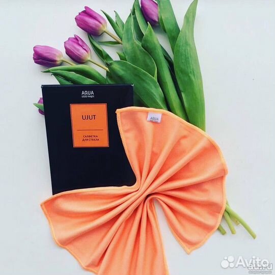 Салфетка для стёкол и зеркал