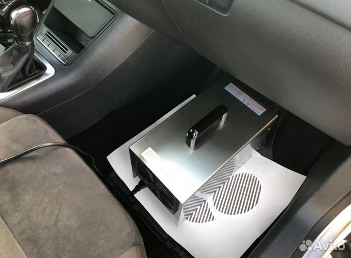 Озонирование салона автомобиля