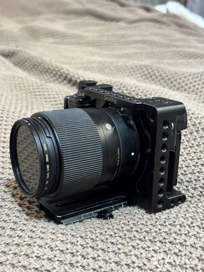 Sony a6300 + sigma 30 1.4 и клетка