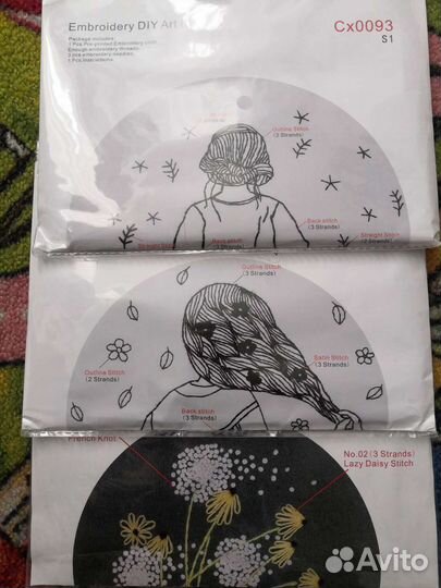 Наборы для вышивки новые