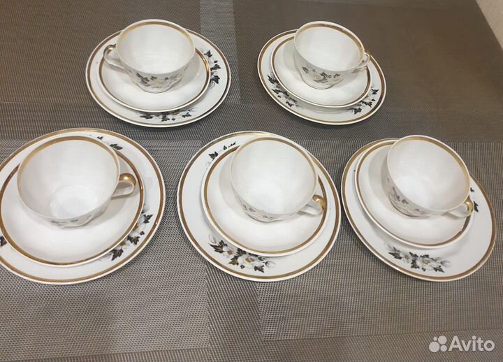 Rgas porcelna rpncas чайный сервиз