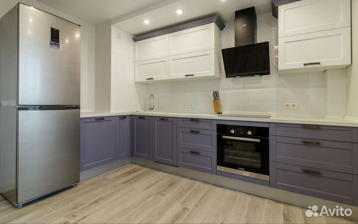 Кухня фасады с фрезеровкой. Рассрочка