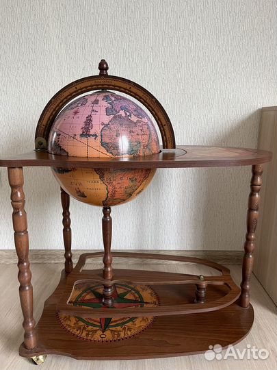 Барный столик глобус Италия