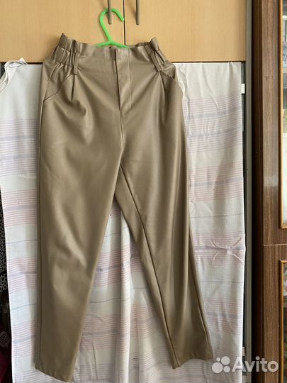 Брюки женские экокожа