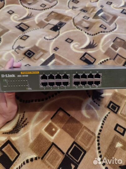 Коммутатор D-Link DGS-1016D
