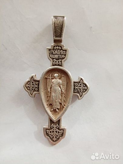 Серебряный крестик