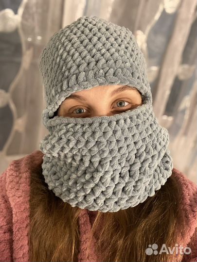 Балаклава вязаная