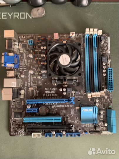 Материнская плата с процессором AMD