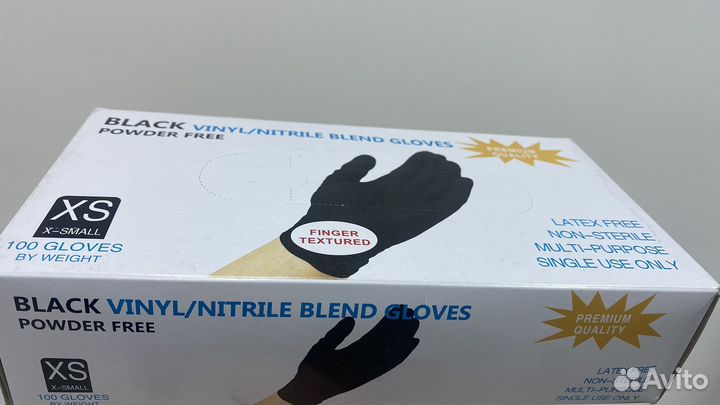 Перчатки винил/нитрил