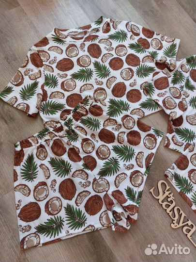 Шорты, пижамы и костюмы