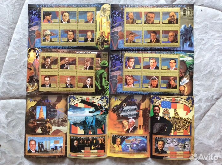 Набор 42блока. Президенты США