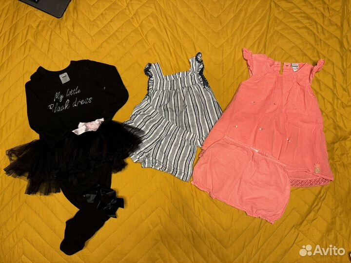 Пакет вещей на девочку 74