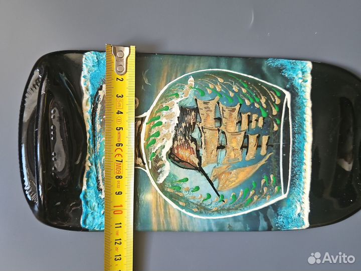 Тарелка бутылка сервировочная