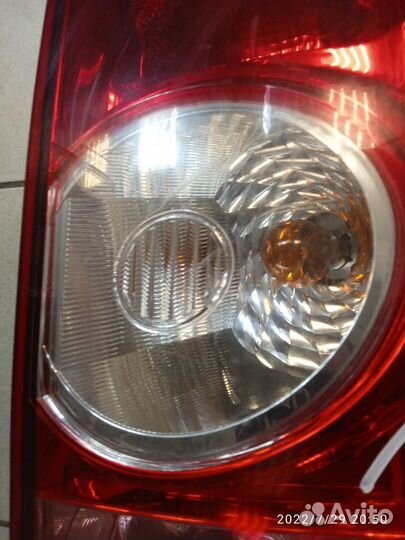 Фонарь задний правый renault duster