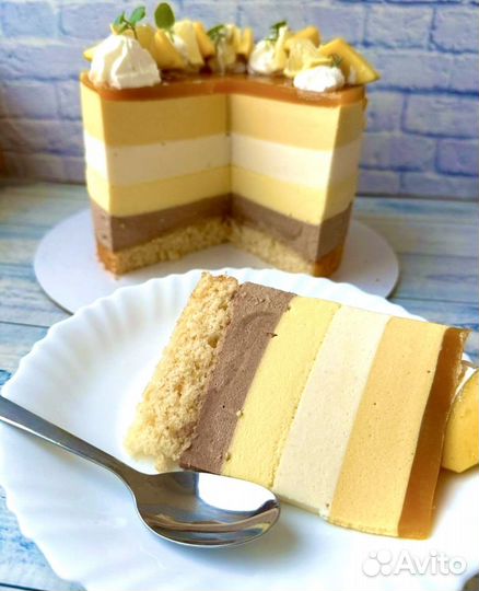 Торт на заказ 3 шоколада муссовый