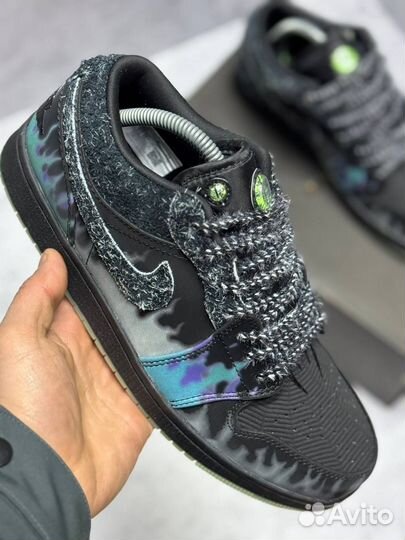 Кеды Nike Air Jordan 1 Low GS 'Fortune Fly