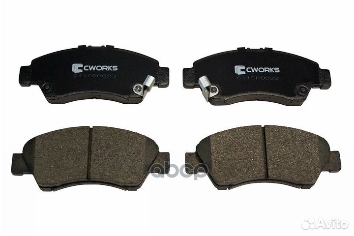 Тормозные колодки передние (Low Metallic) C11CR