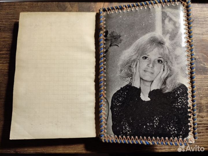 Винтажный блокнот СССР с актрисами кино