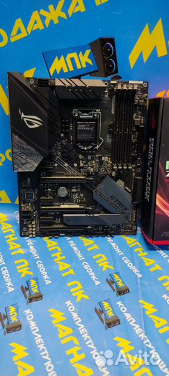 Топовая s1151v2 Asus Strix Z390-F Gaming