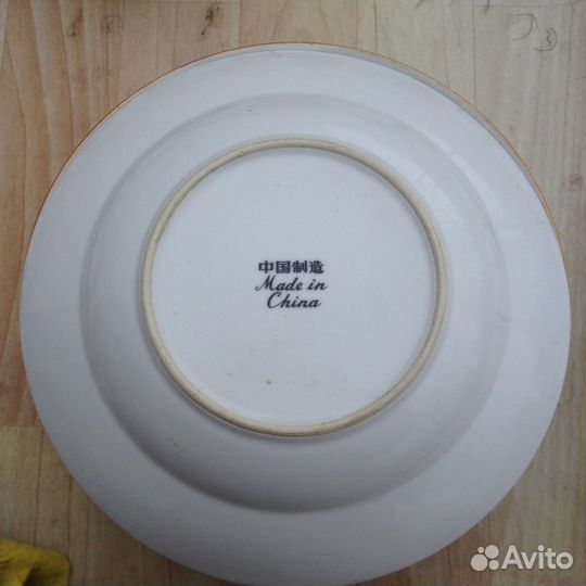 Тарелки китайского фарфорово завода 1980 года