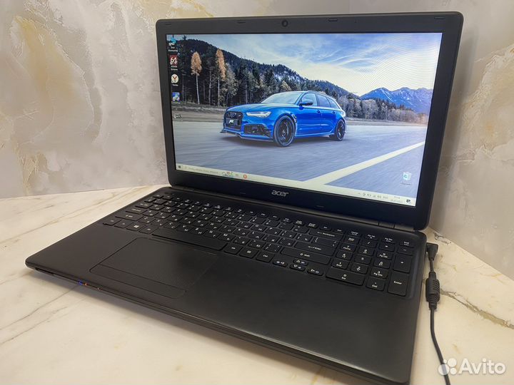 Шустрый ноутбук Acer Amd/8gb/SSD+HHD