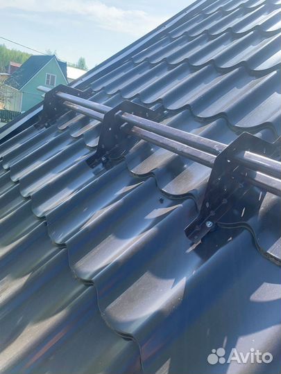 Снегозадержатели с монтажом