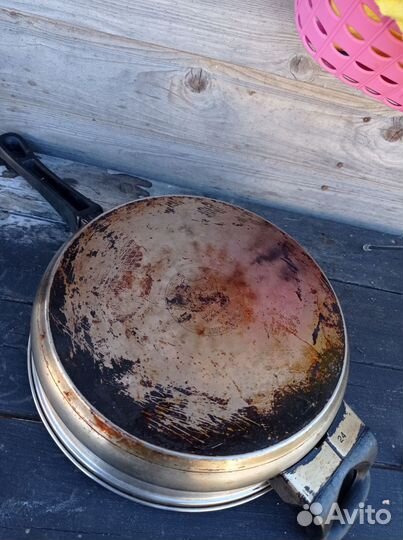 Сковорода сотейник нержавейка+ терка