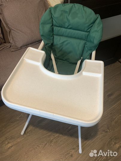 Стульчик для кормления inHome зелёный