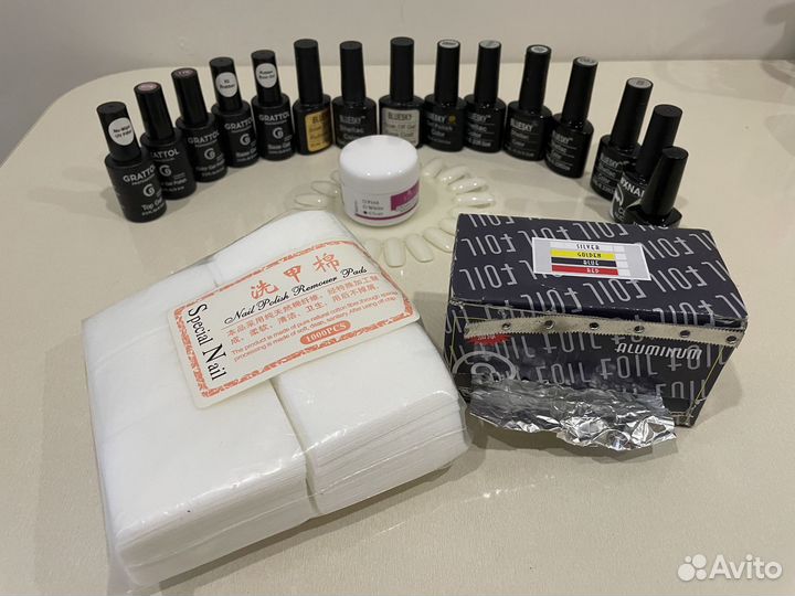 Лампа для ногтей/Набор для маникюра