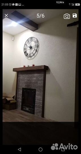 Часы D80см интерьерные