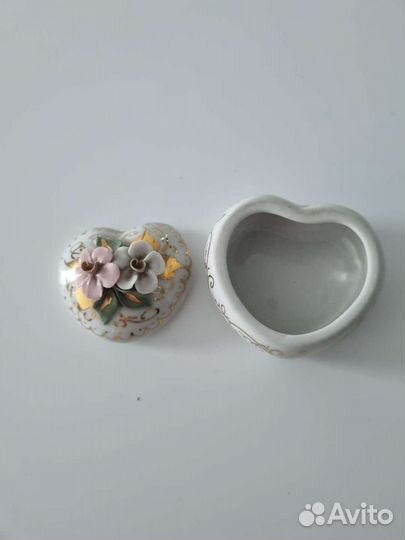 Шкатулка в виде сердца