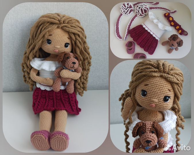 Вязаная кукла