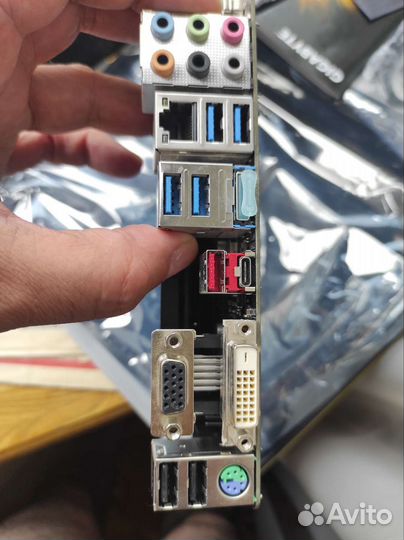 Материнская плата 1151 v2 с процессором