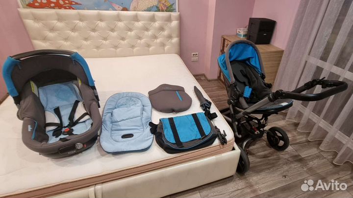 Детская коляска переноска автолюлька автокресло