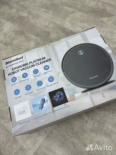 Робот пылесос моющий новый
