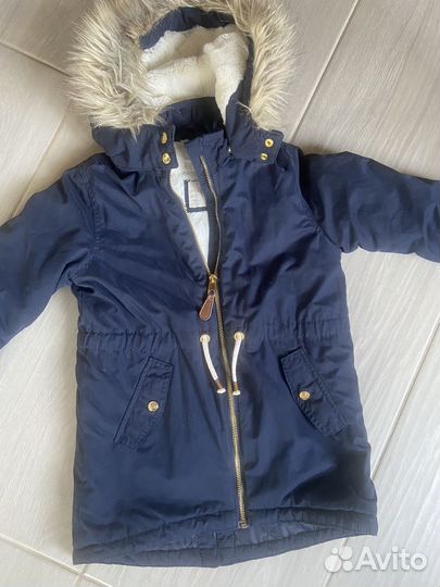 Парка для девочки H&M 122 см