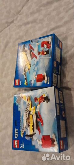 Lego City самолёт почты