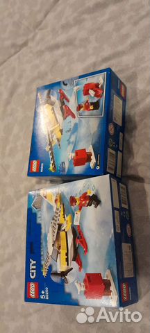 Lego City самолёт почты