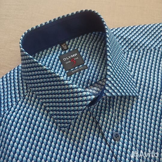 Рубашка Olymp Level 5 40 ворот 48 М
